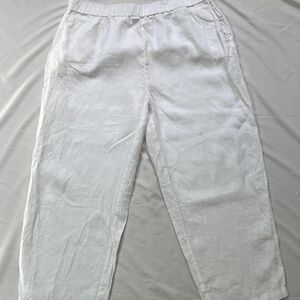Quince Women's White Trousers